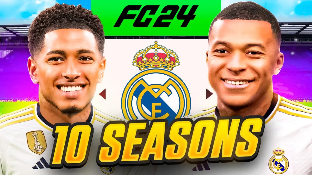 I Takeover Real Madrid for 10 Seasons... in FC 24