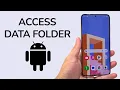 How To Access Data Folder On Android