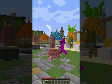We Became YOYO Master in Minecraft