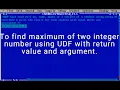 program-4 Find Maximum Element in C language Using User-Defined Function with Return Value