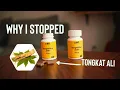 Download Lagu TONGKAT ALI - Why I stopped (be careful!)