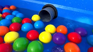 Marble Run ASMR: Collecting and Rolling ① – Water Sounds, Emotion, and a Dog