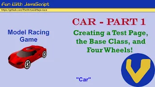 FWJS Race Game - Model Car Part 1