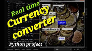 Real time Currency Converter in Python Python Projects forex-python