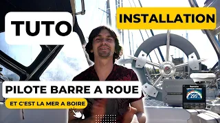 Comment installer un pilote automatique raymarine EV-100 TUTOS VOILIER #Voilier coraille