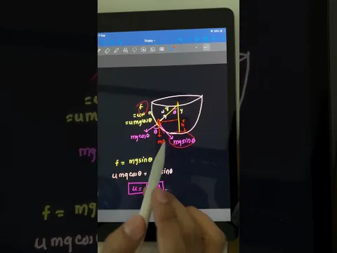 Insect Crawling Inside a Bowl — Can You Find the Maximum Height? NEET 2027 Physics #shorts