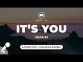 Download Lagu It's You - Sezairi (Lower Key - Piano Karaoke)