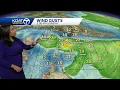 Impact day rain and winds through out the Albuquerque Metro