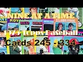 1975 Topps Baseball cards 245 to 334