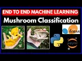 Mushroom Binary Classification Machine Learning Project Python Hindi