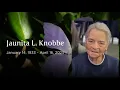 Jaunita L Knobbe Funeral Service