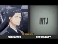 Jujutsu Kaisen Characters Personality Types