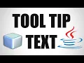 Java SWING - How Set Tool Tip Text in Java Netbeans IDE