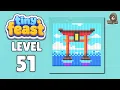 Tiny Feast level 51 walkthrough solution