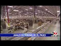 Amazon hiring hundreds of El Paso workers