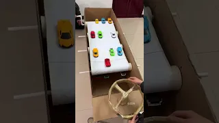 Cardboard Car Game At Home 