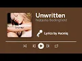 Download Lagu Natasha Bedingfield - Unwritten (Lyrics) | \