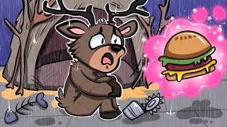 Sad Deer from 99 nights in the forest