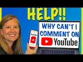 Why I Can t Comment on YouTube 2020
