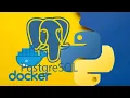 Setting up PostgreSQL in docker connecting python and loading data into a Python pandas DataFrame