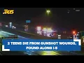 2 teens die from gunshot wounds found along I-5 in Seattle