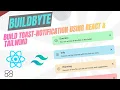 React Toast Notification Auto Hide Toast with Slide Animation