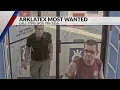 Two men caught on camera stuffing their pants with items from Texarkana lingerie store
