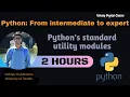STANDARD Python Intermediate to Expert Lecture 01