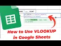 How to Use VLOOKUP in Google Sheets Easy Tutorial