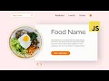 Creating a Meals Website with HTML CSS JavaScript and TheMealDB API