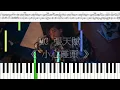 MC 張天賦 - 小心碰頭 Mind Your Ex (Piano Score by SHINOGI) (附五線譜連和弦）