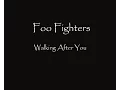 Download Lagu Foo Fighters - Walking After You ( Lyric HQ )