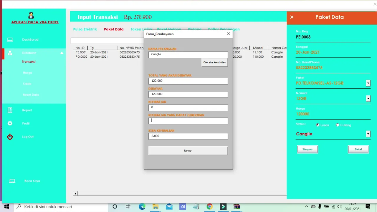 Membuat Aplikasi Kasir di Microsoft Excel (Part 1)