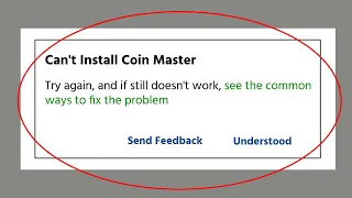 how to fix cant install coin master app on google playstore cant install coin master