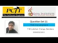 Web Development Question number 11 Java Institute