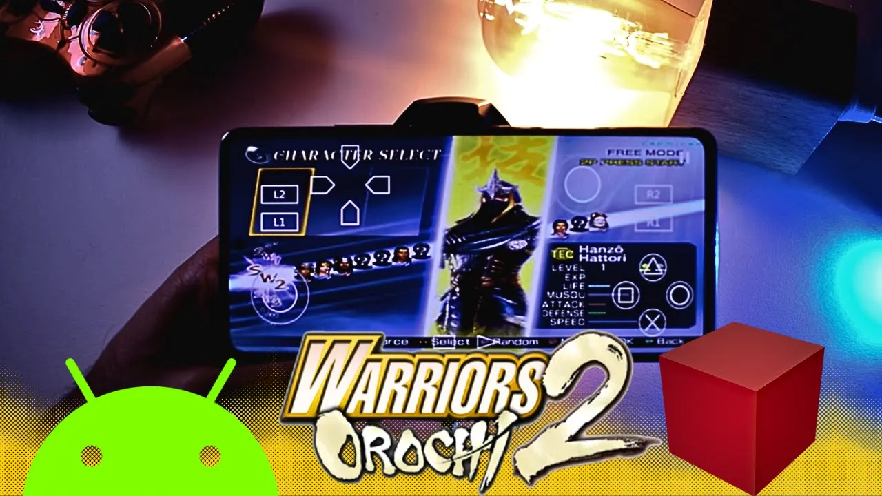 Warriors Orochi 2 Android Gameplay | PS2 Emulator Android | Nethersx2 Android