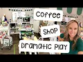 Coffee Shop Dramatic Play for Preschool Pre-k and Kindergarten