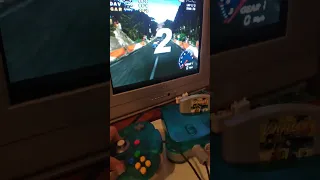 nintendo 64 n64 pal ice blue