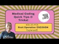 ICD-10-PCS Root Operation EXCISION explained