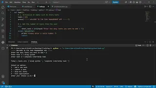 Task 2 To - Do Application using python TechnohHacks