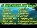 Lagu Masih Enak Di Dengar, 20 Lagu Sholawat Jawa Zaman Dulu Full Album Versi Dangdut Koplo Terbaru 2025 🎵
