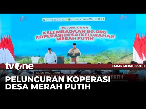 Hari Ini 80 Ribu Kopdes Merah Putih Resmi Diluncurkan oleh Presiden Prabowo