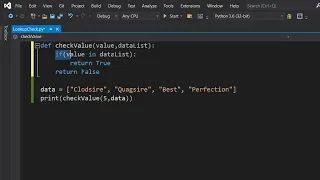 Check if a Value Exists in a List Using Python Simple Lookup Check Validation
