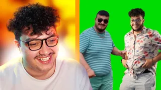 اعطيت متابعيني مقاطع بالشاشة الخضرة و هاي كانت النتيجة 