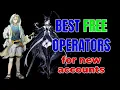 Best free operators for new accounts Arknights