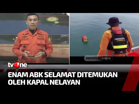 Enam ABK Kapal KM Kalimas 4 Ditemukan dalam Kondisi Selamat