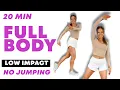 20 MIN Low-Impact Full-Body Workout All Standing No Jumping No Equipment