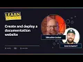 Create and deploy a documentation website