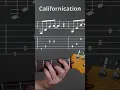 Lagu Californication - Red Hot Chili Peppers Guitar Tutorial