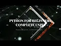 Python Tutorial for Beginners Variable Expression Statement - Unit1 Part1
